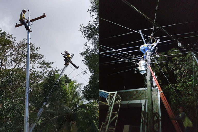 Read more about the article Masongsong visits typhoon-ravaged ECs in Western Visayas