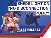 Power bloc sheds light on ‘No Disconnection’ policy